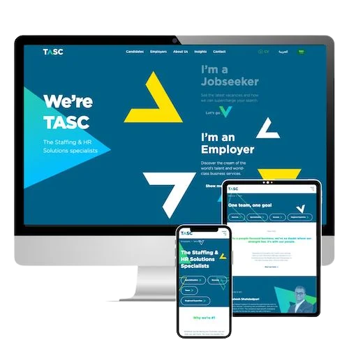 TASC Outsourcing website project